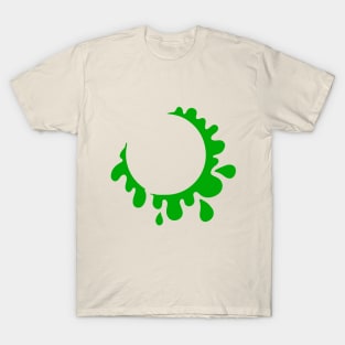 Green Slime Coffee Cup Stain T-Shirt